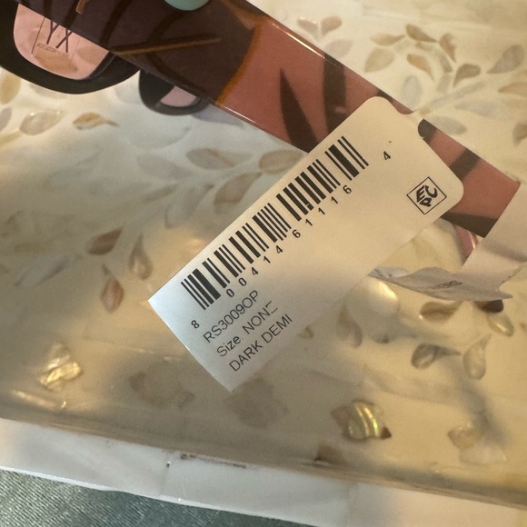 NWT Roxy Black Sunglasses with Pink Lenses - Picture 8 of 11